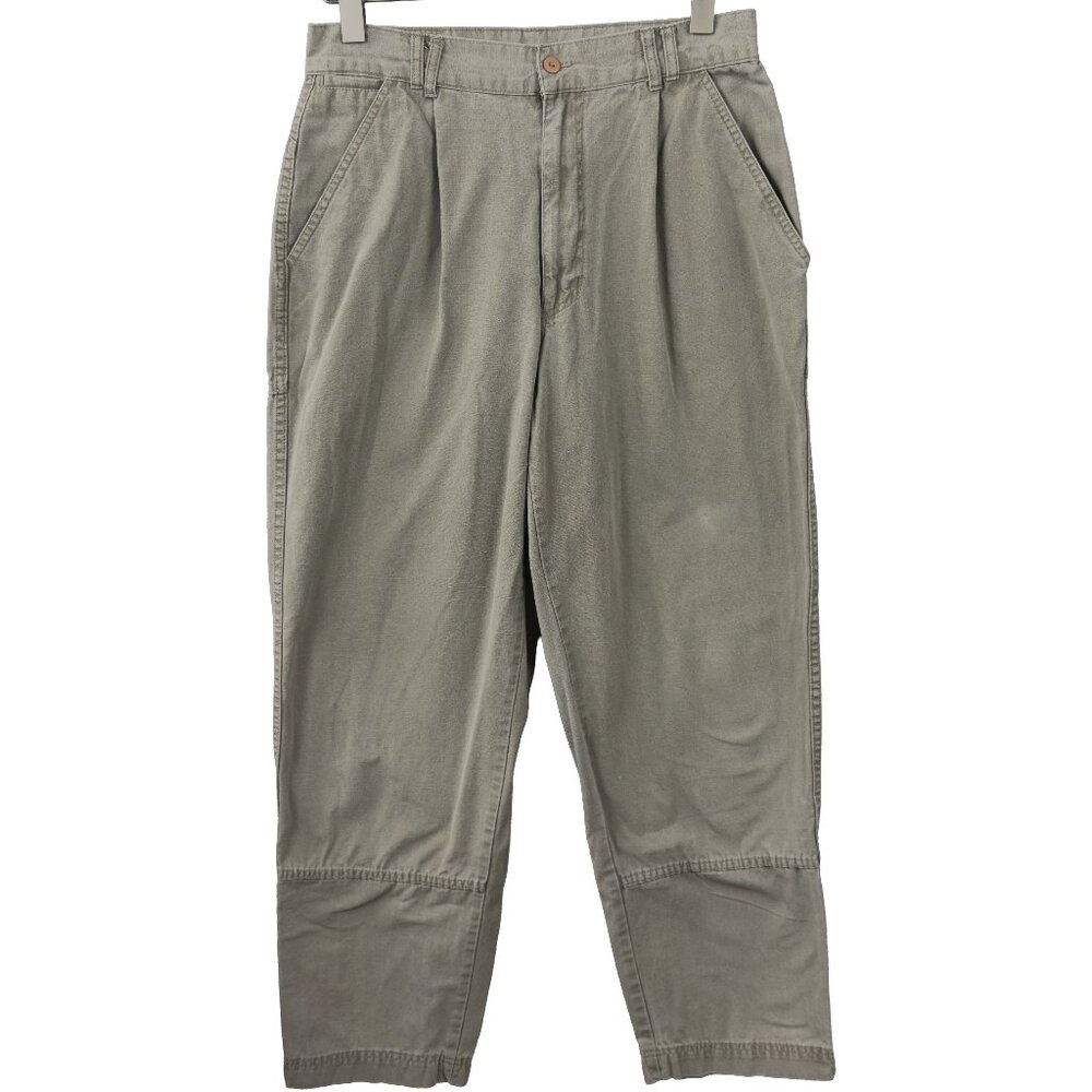 VTG 90s Bugle Boy Special Issue Cargo Pants 33L Mens Olive Green Paratrooper